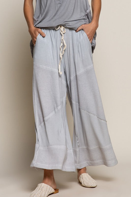Loose Knit Culotte Pants by POL