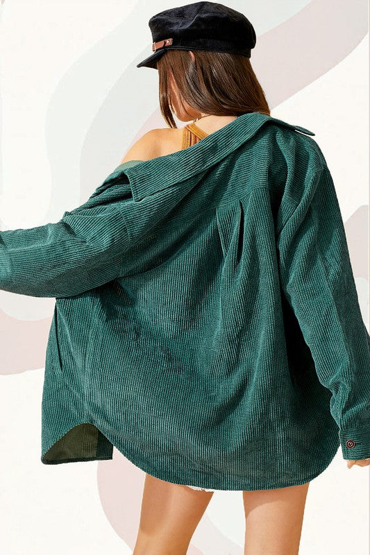 Madera Corduroy Shacket SOFT