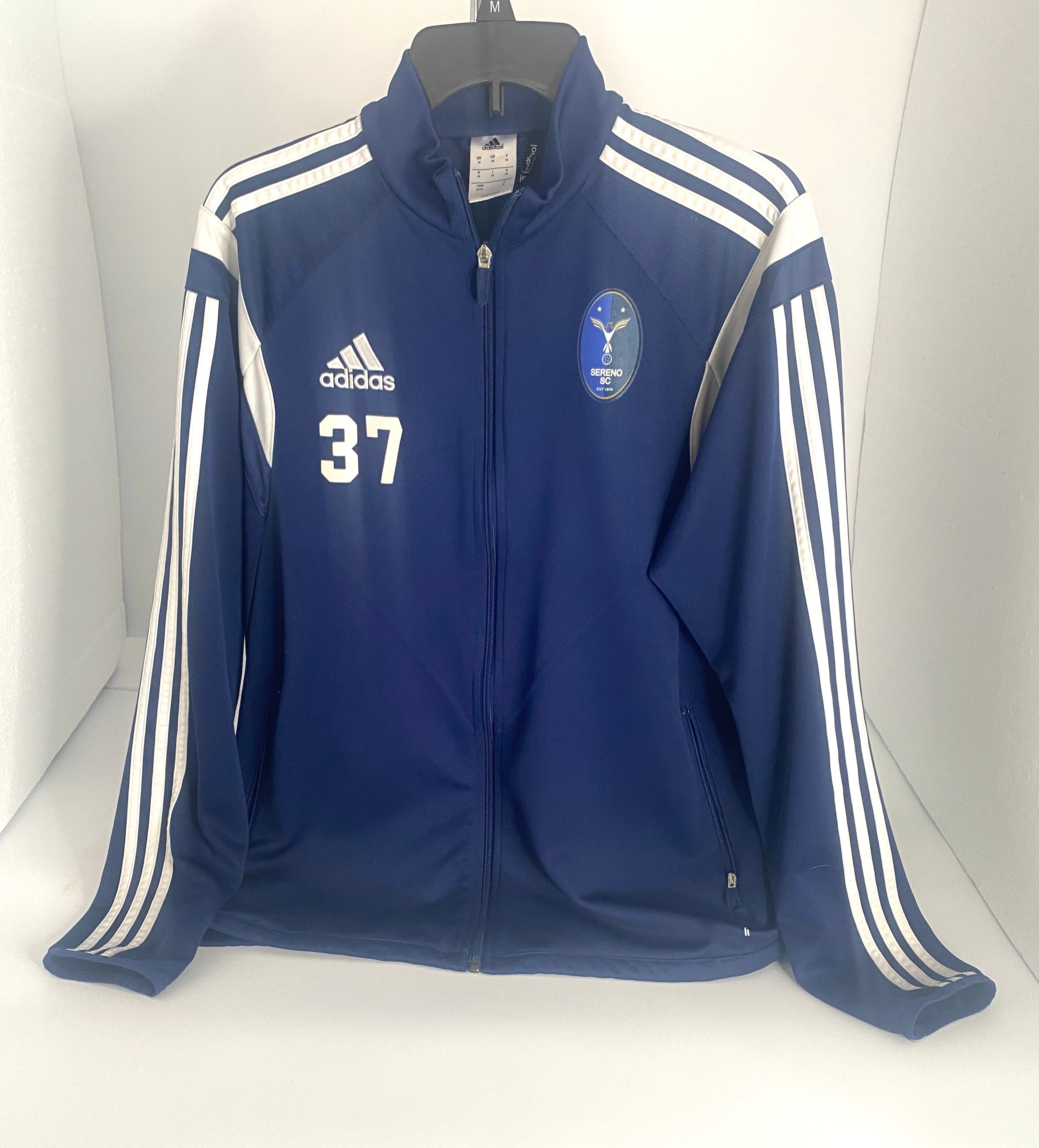 Vintage Sereno Adidas Sport Soccer Mens Training Jacket