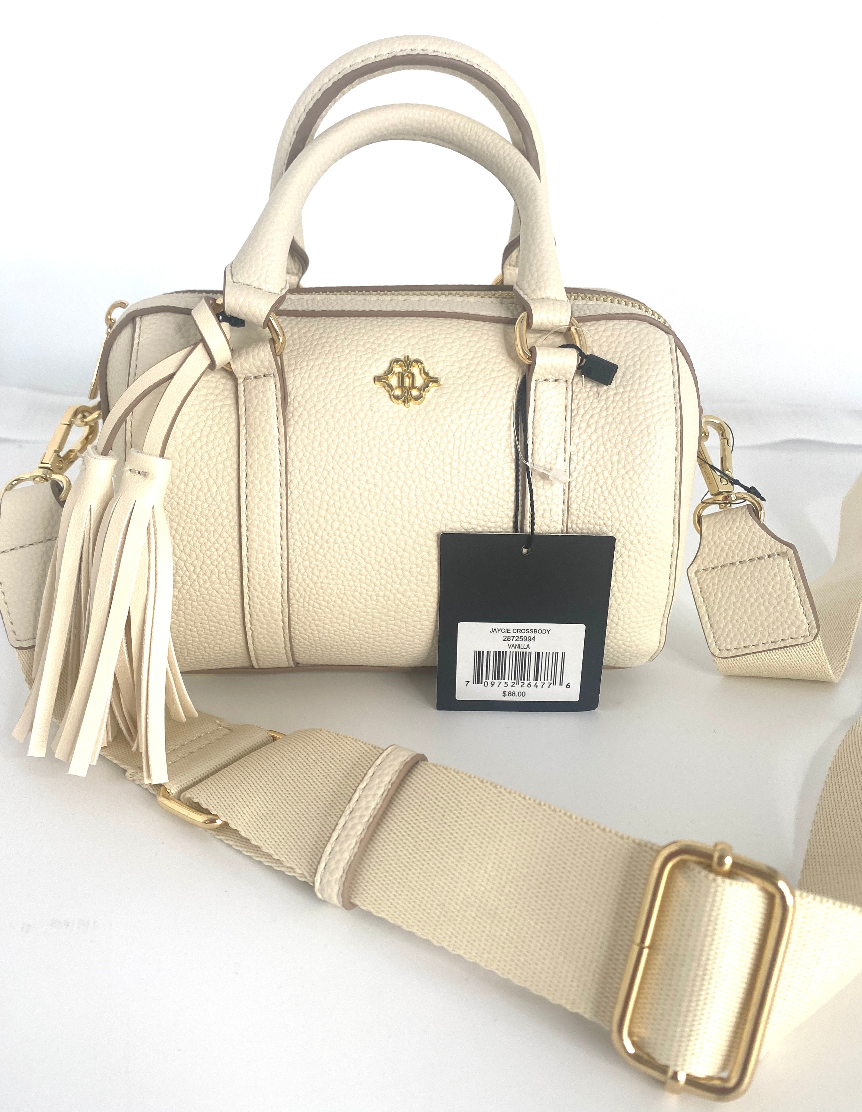 Vanilla Leather Mini Crossbody by Nanette Lepour