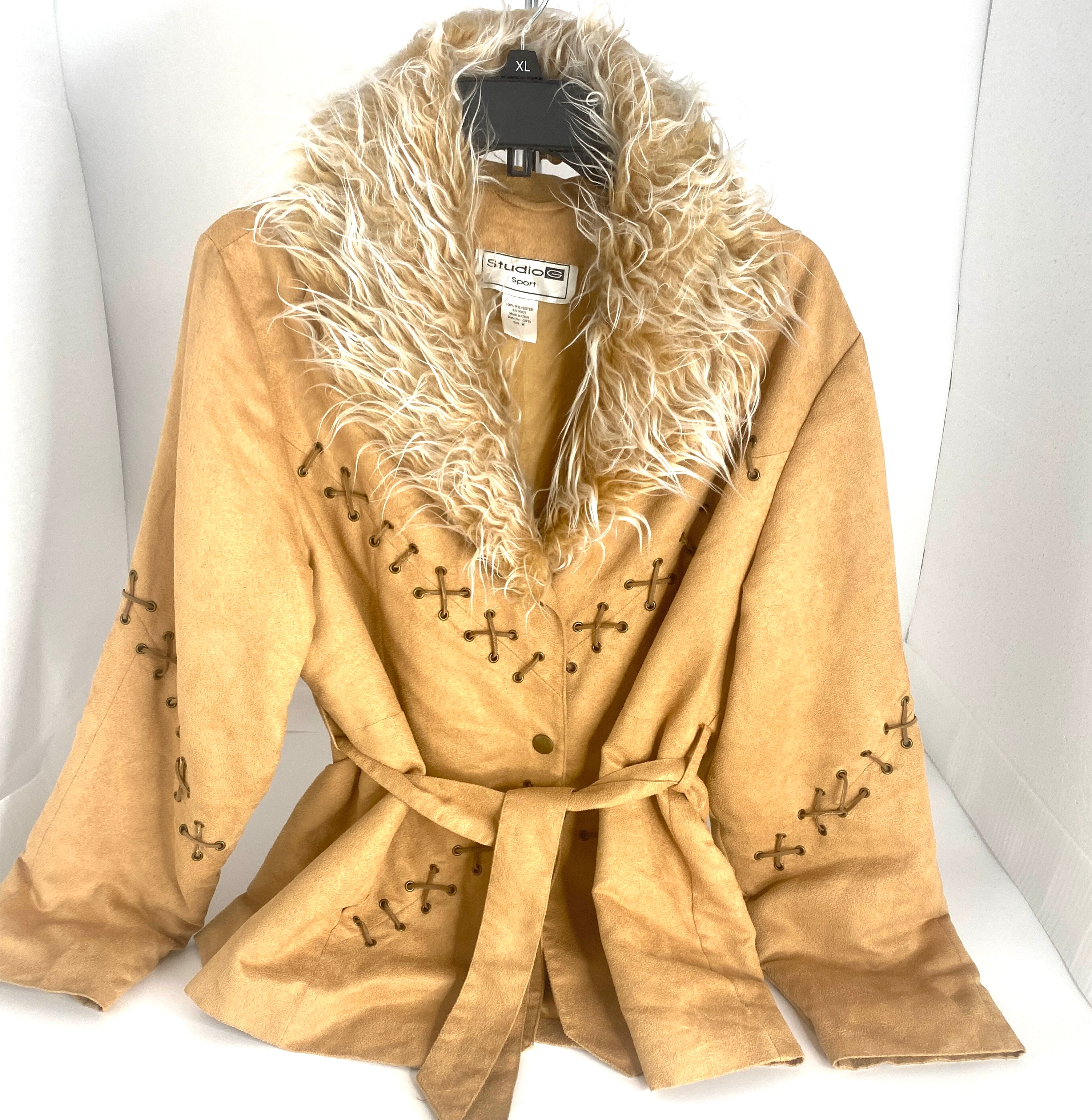Vintage Wrap Suede Studio G Jacket 70s