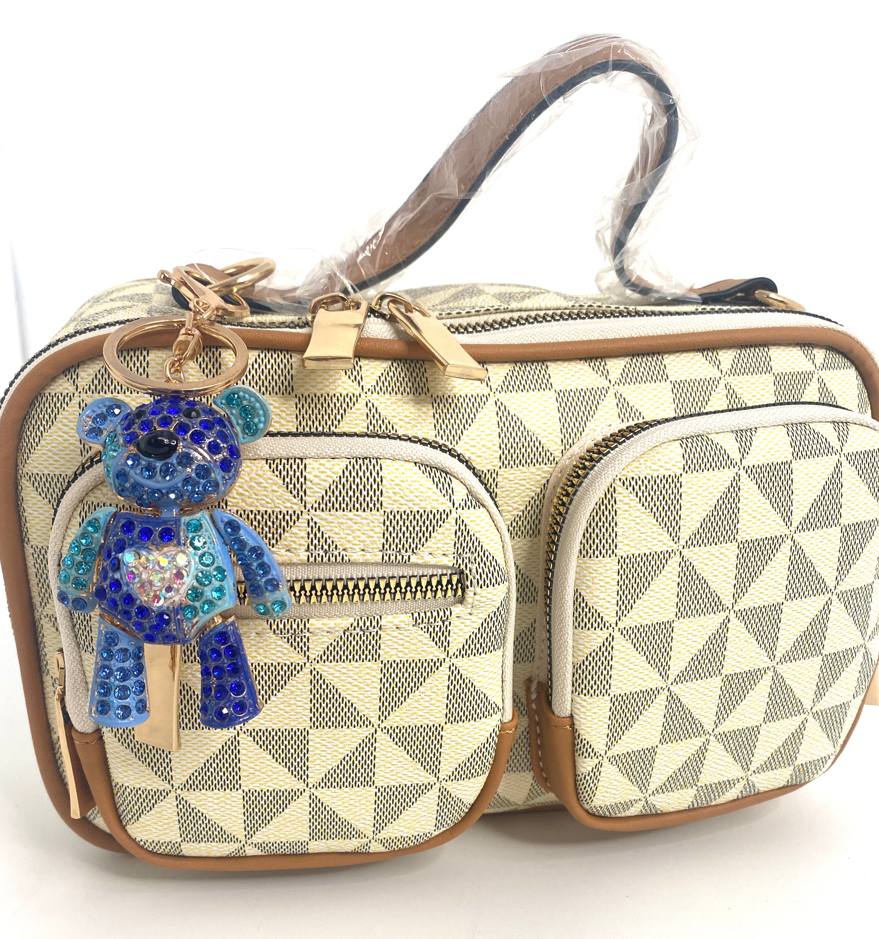 Mini Monogrammed Crossbody Bag (COLOR OPTIONS)