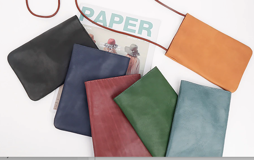 Leather Mobile Crossbody