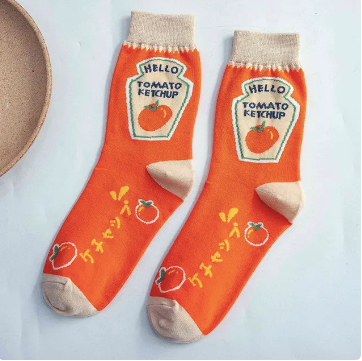 GOT SOCKS? GOT KETCHUP?
