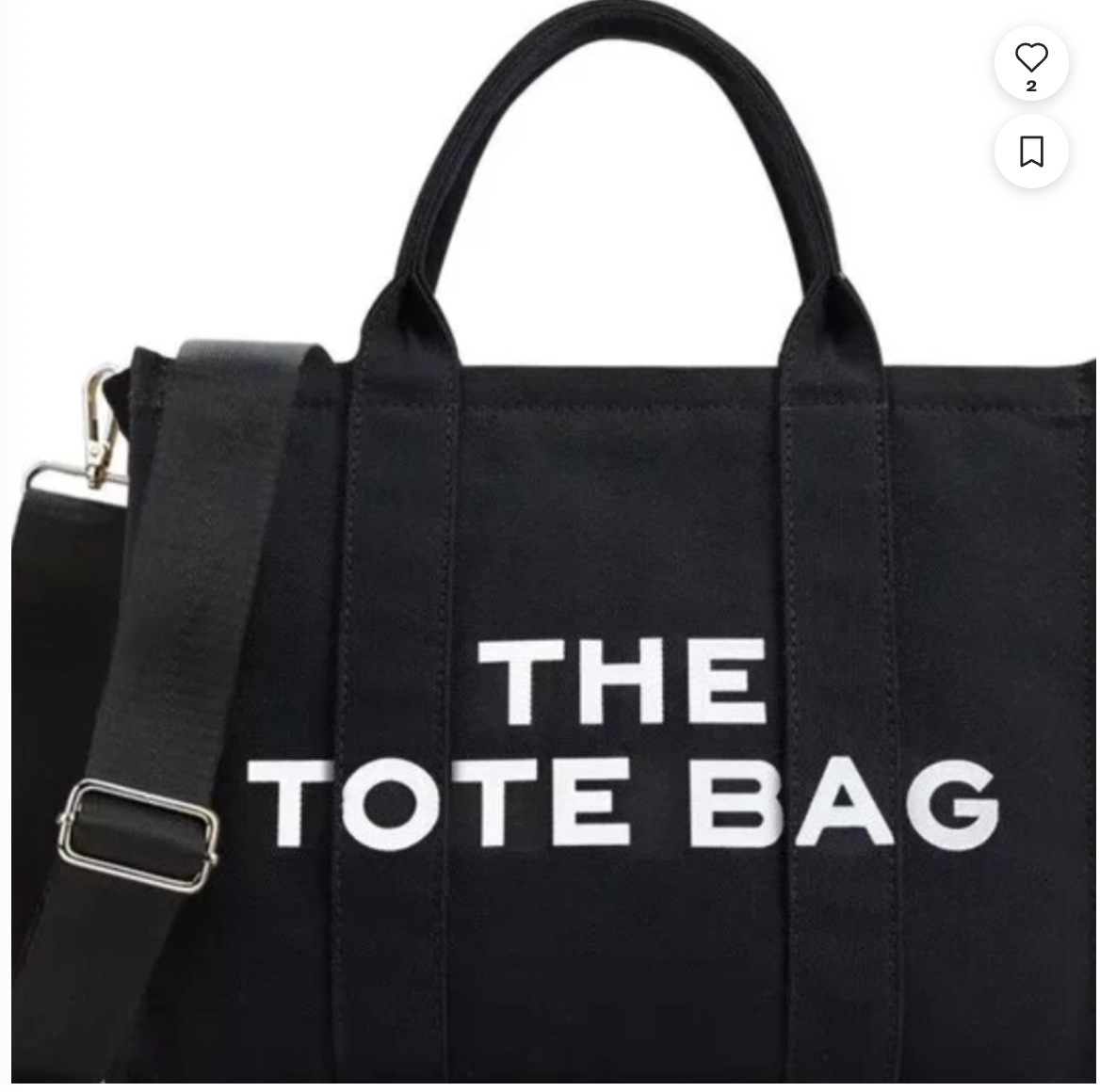 THE MINI BLACK TOTE BAG