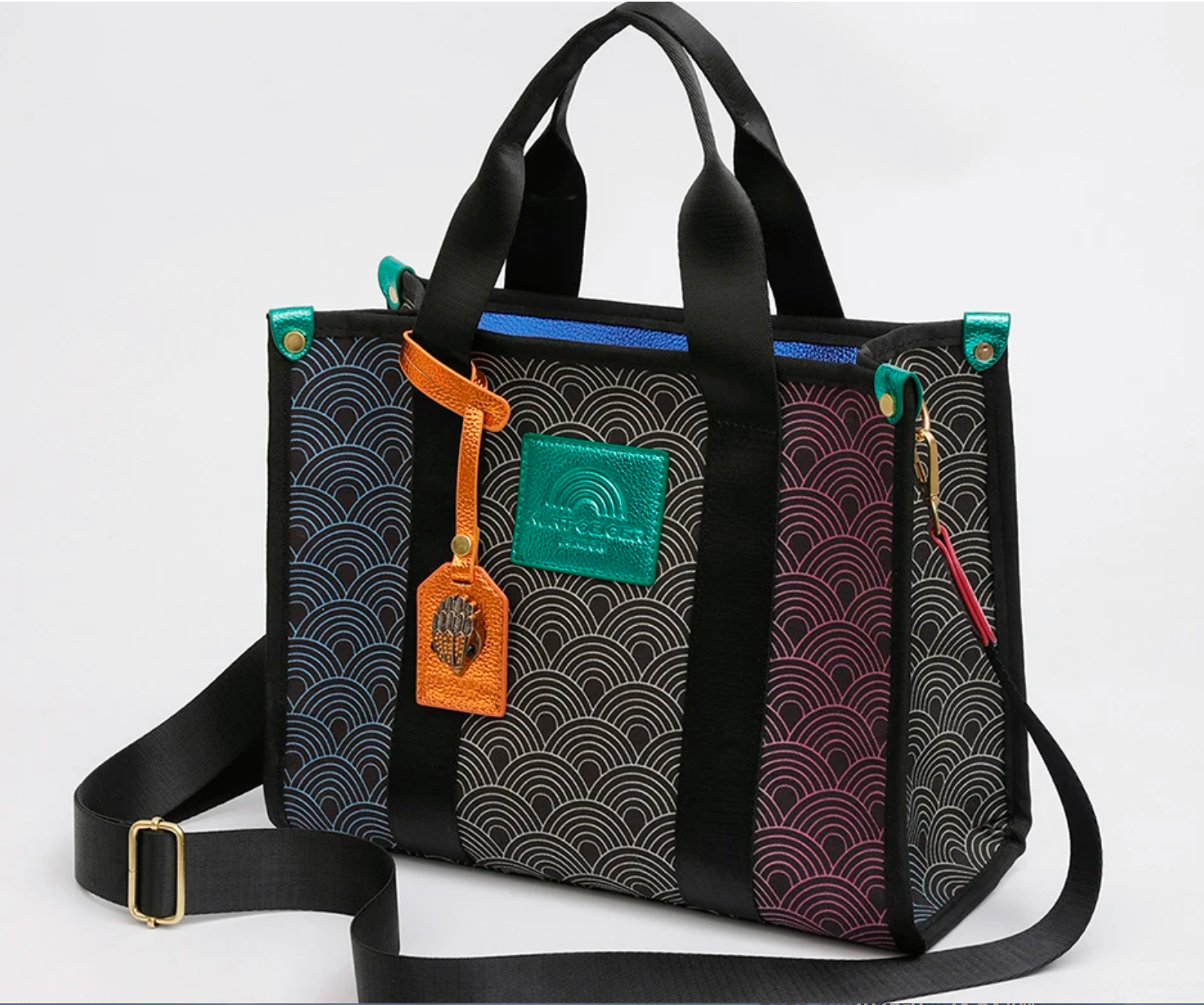 Kurt Geiger LONDON LARGE LEATHER TOTE DROPS AUG 23