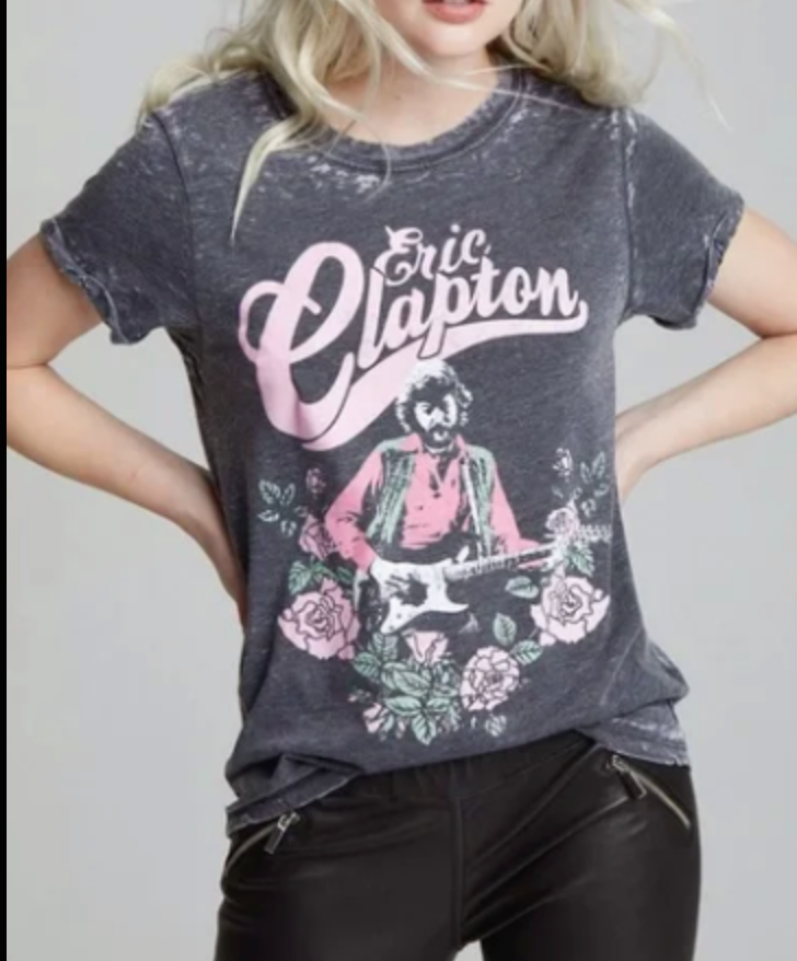 ERIC CLAPTON MINERAL WASH TSHIRT