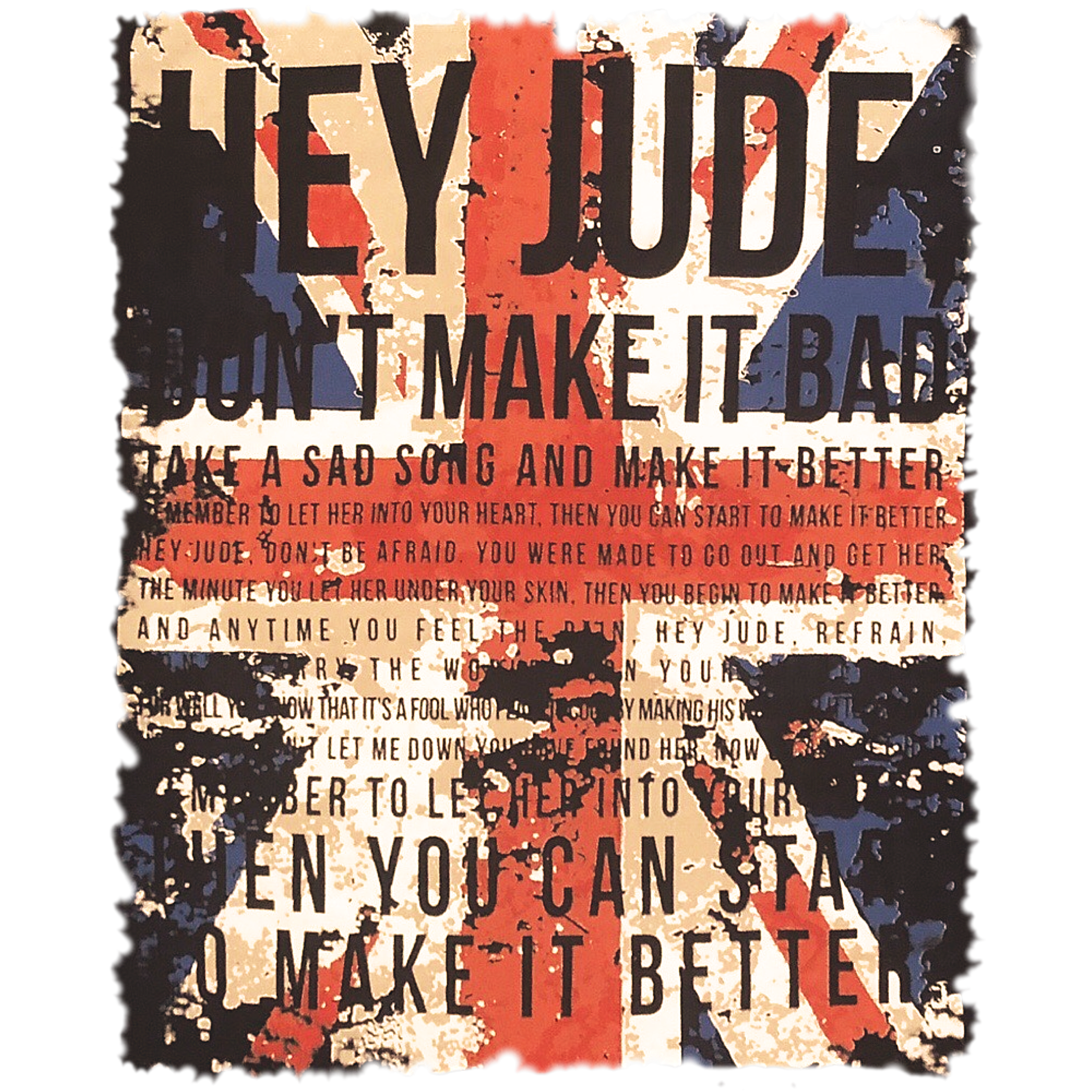 HEY JUDE-LYRICS