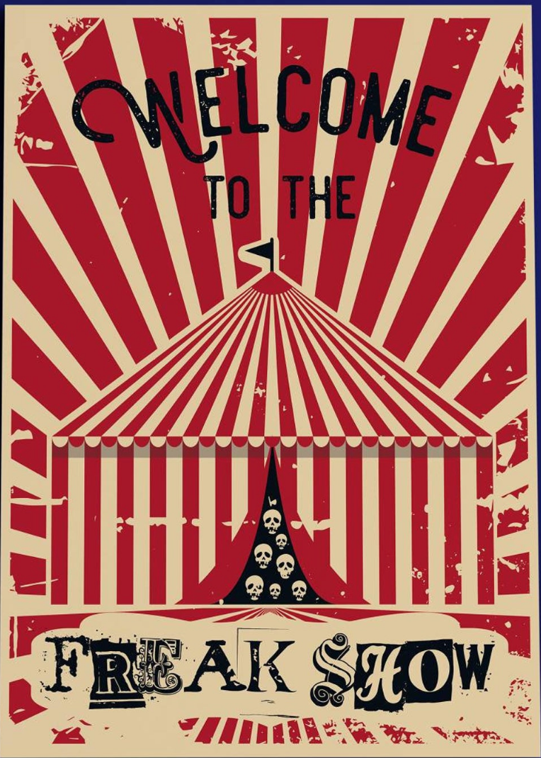 FREAK SHOW CIRCUS TENT