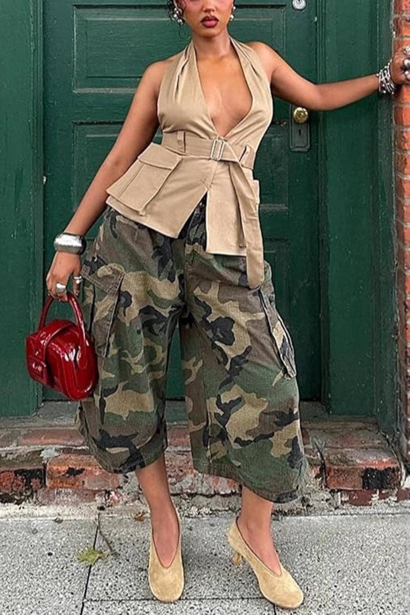 Mccolin - Utility-Inspired Cargo Pants