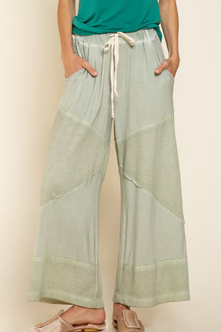 Loose Knit Culotte Pants by POL