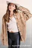 Chelsie Washed Corduroy Jacket (Color Options) ALMOST GONE :(