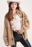 Chelsie Washed Corduroy Jacket (Color Options) ALMOST GONE :(