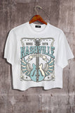 2&moon - Nashville Tennessee Graphic Crop Tee.