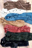 Chelsie Washed Corduroy Jacket (Color Options) ALMOST GONE :(