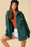 Madera Corduroy Shacket  SOFT