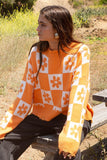 DAISY KNIT OVERSIZE SWEATER  by POl (Color Options)
