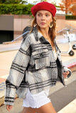 Madelyn Cropped Plaid Shacket