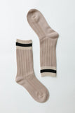 Color Block Winter Crew Socks COZY (Color Options)