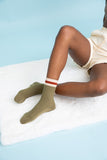 Color Block Winter Crew Socks COZY (Color Options)