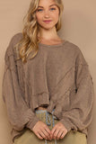 Balloon Sleeve Hoodie by Pol (COLOR OPTIONS)