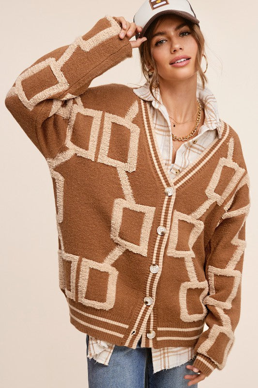 Oversize Reina Cardigan (Color Options)
