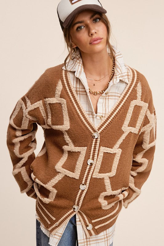 Oversize Reina Cardigan (Color Options)