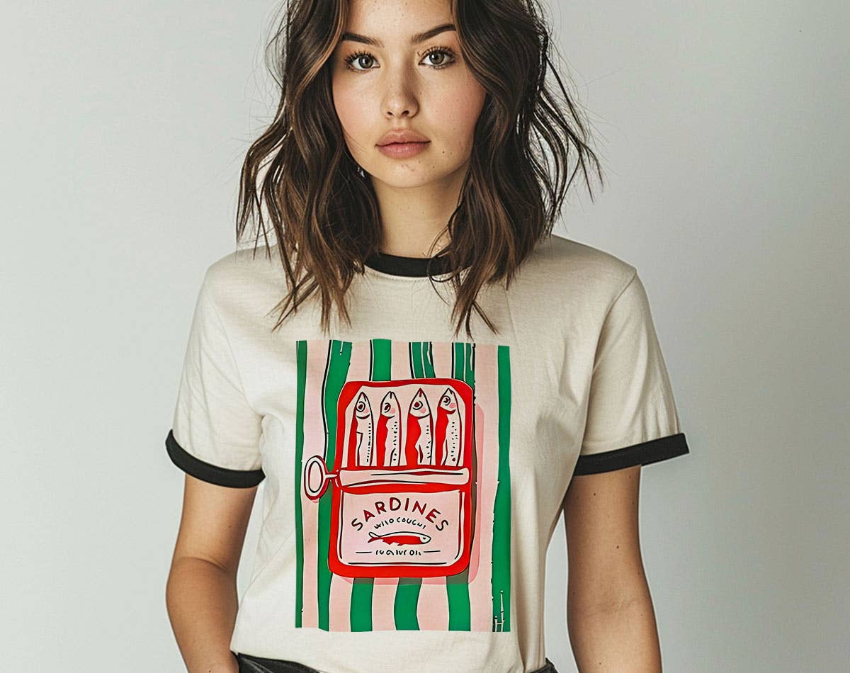 French Sardine-Core Ringer Shirt