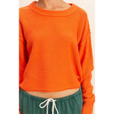 Double Zero - Cropped Oversized Sweater