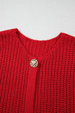 SPRING Textured Knit Buttoned Sweater Vest (Color Options)