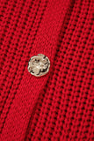 SPRING Textured Knit Buttoned Sweater Vest (Color Options)