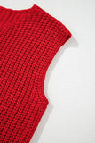 SPRING Textured Knit Buttoned Sweater Vest (Color Options)