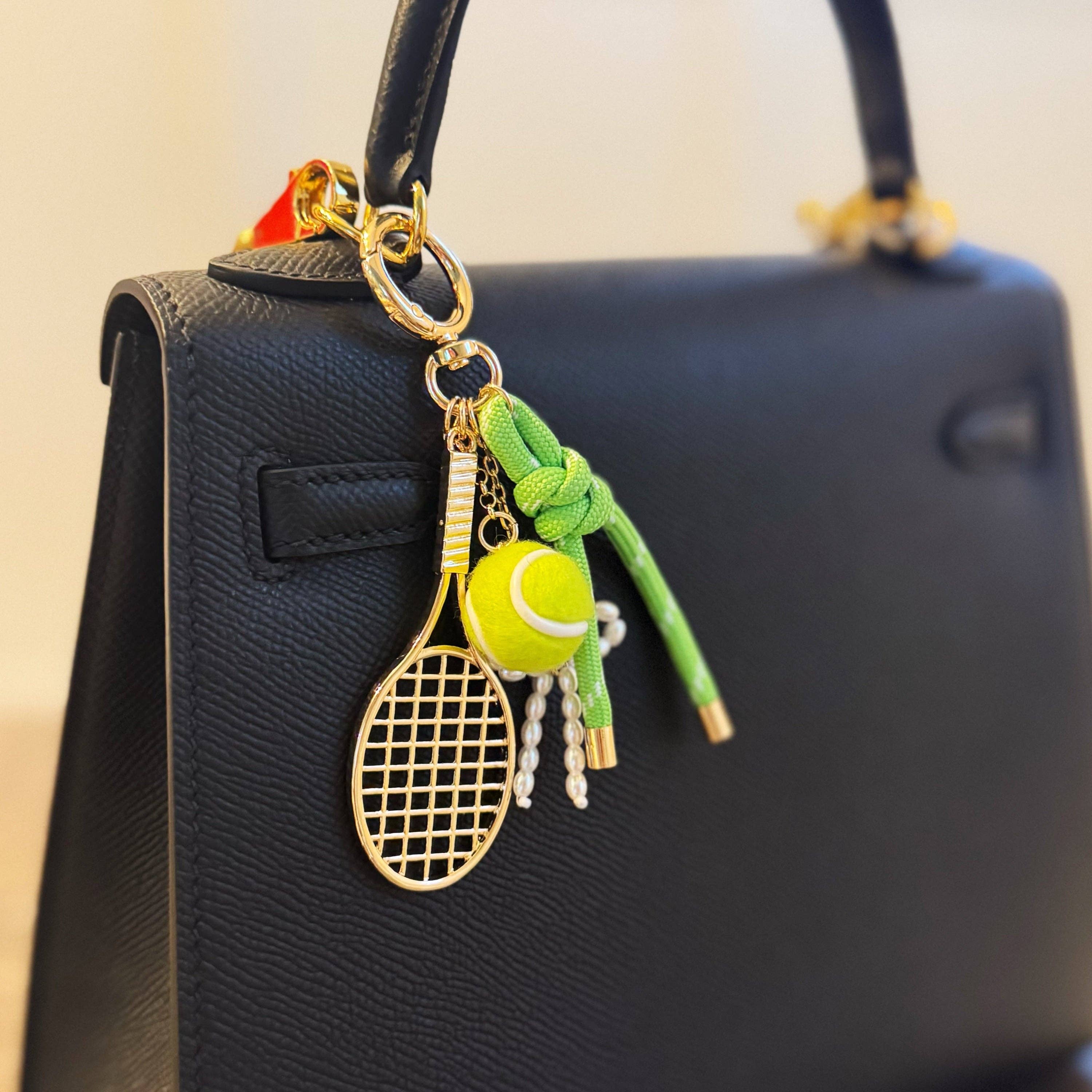 Match Point Tennis Bag Charm by Elison & Young
