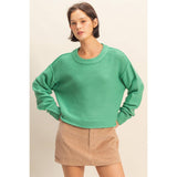 Double Zero - Cropped Oversized Sweater