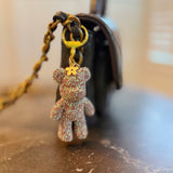 Pink Rhinestone Twinkle Teddy Bear Charm by Ellison & Young
