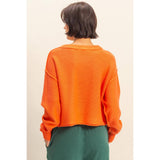 Double Zero - Cropped Oversized Sweater