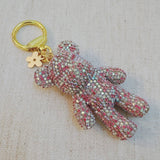 Pink Rhinestone Twinkle Teddy Bear Charm by Ellison & Young