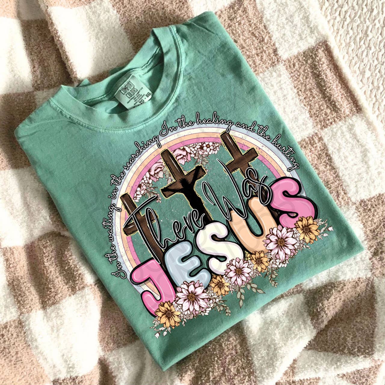 Trendy Tee Co. - There Was Jesus Crosses Tee DROPS MARCH 8th