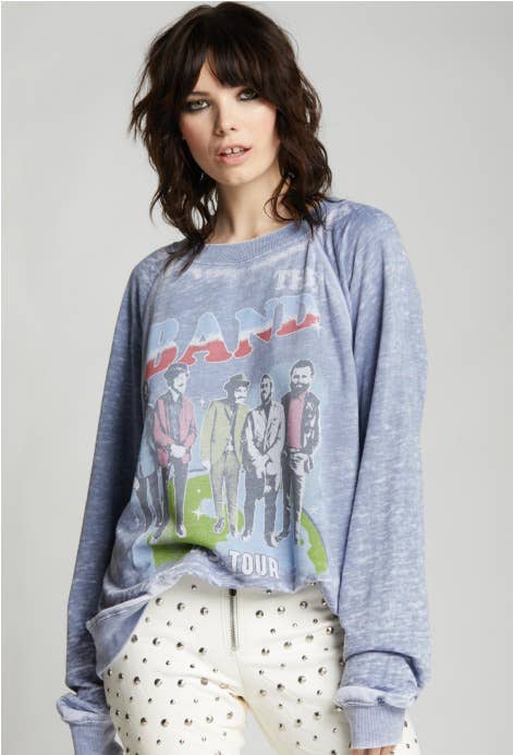 Recycled Karma - 301551 - 228 the Band U.S. Tour Long Sleeve Sweatershirt