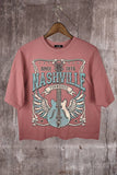 2&moon - Nashville Tennessee Graphic Crop Tee.