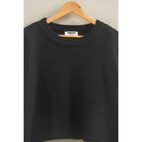 Double Zero - Cropped Oversized Sweater