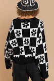 DAISY KNIT OVERSIZE SWEATER  by POl (Color Options)