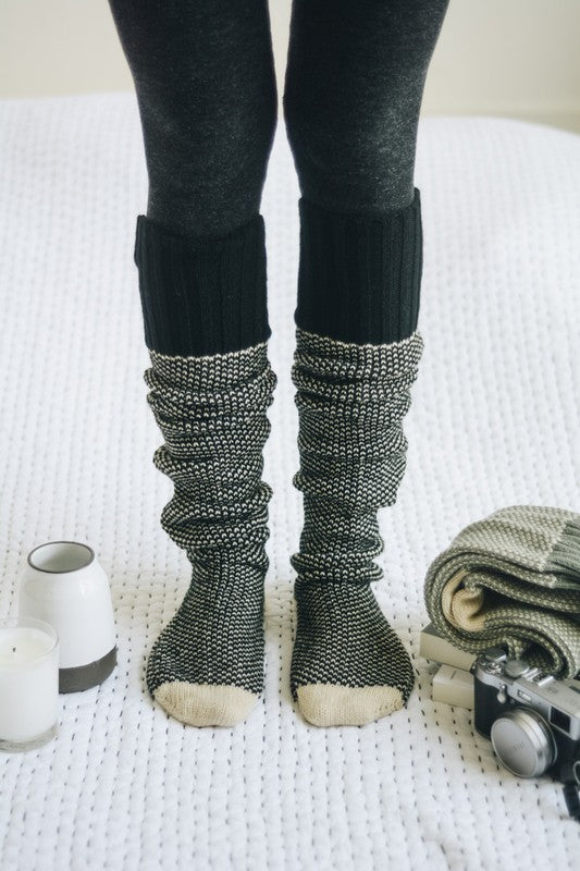 Knitted Lounge Socks (Color Options)