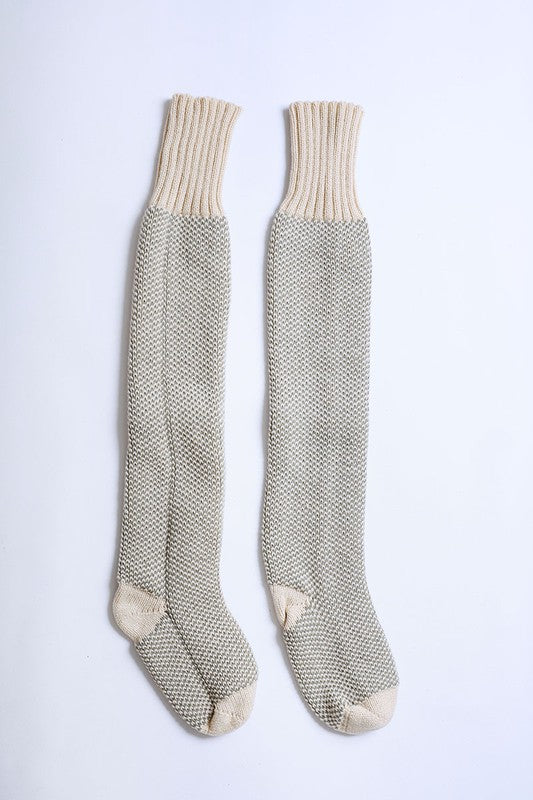 Knitted Lounge Socks (Color Options)