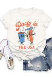 PARTY TIME GRAPHIC TEE