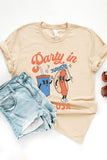 PARTY TIME GRAPHIC TEE