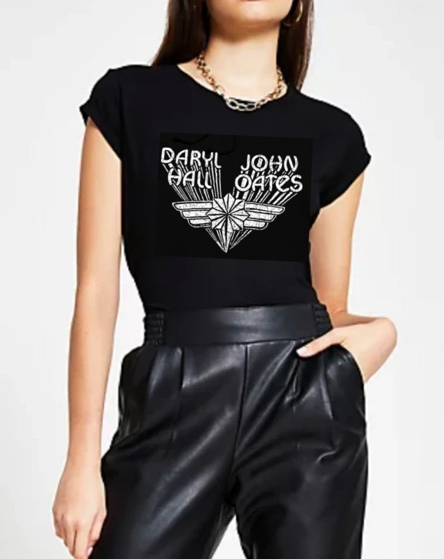 STEVIE NICKS Fitted Cap Sleeve Slub Tee