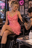 Sweet Pink Slip Dress Deadstock Y2K