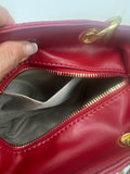 MINI Quilted Tote with Charm Box Purse w/Shoulder Strap
