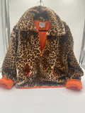 2015 Anthropology J.O.A LEOPARD PULLOVER JACKET